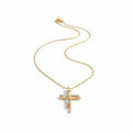 ✨ Collier Croix Doré – D&H Jewelry Paris