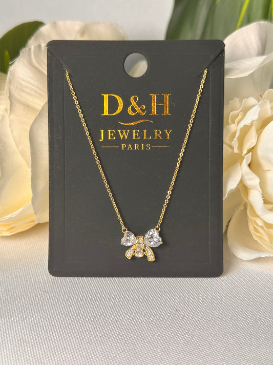 ✨ Collier Papillon Doré – D&H Jewelry Paris