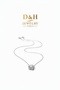 💎 Collier Argenté Cristal – Brillance & Élégance | D&H Jewelry Paris