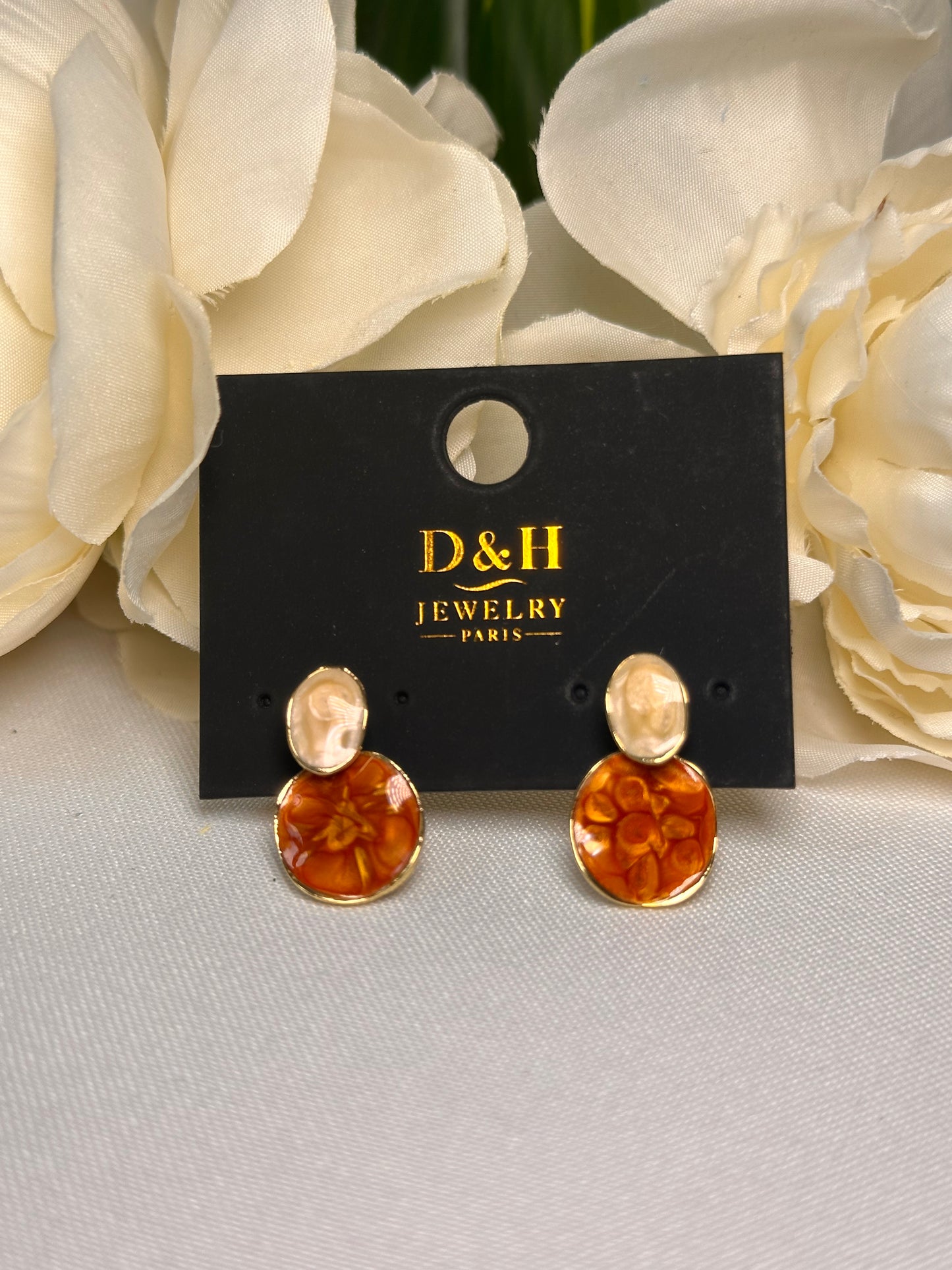 🌸 Boucles d’oreilles élégantes D&H Jewelry Paris