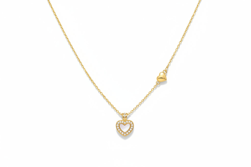 ✨ Collier Cœur Doré – D&H Jewelry Paris ✨