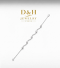 ✨ Bracelet argent femme avec strass – D&H Jewelry Paris ✨