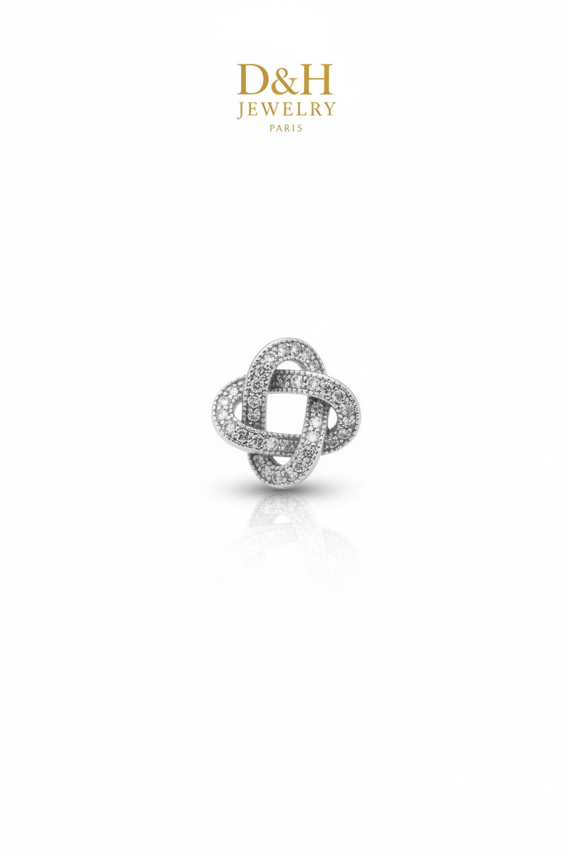 Boucles d’oreilles nœud élégantes D&H Jewelry – Bijoux chic et intemporels pour femme
